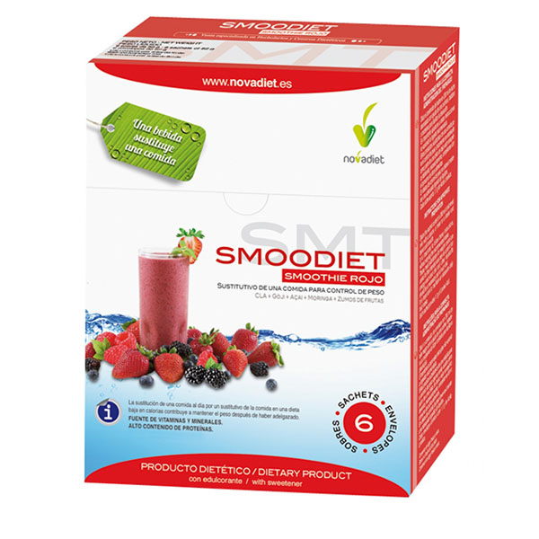 SMOODIET ROJO (6 sobres